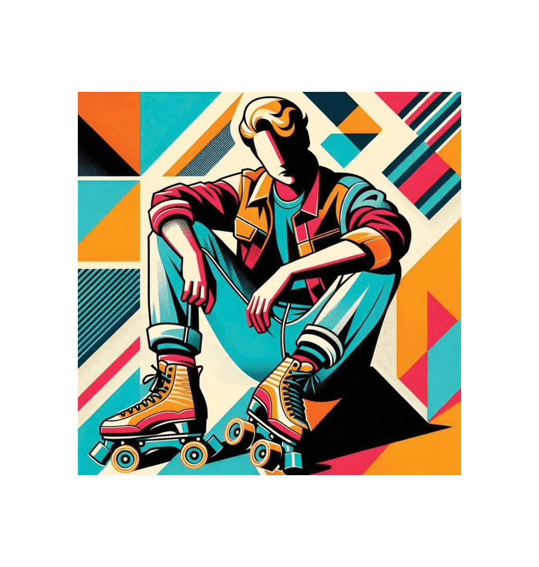 No Frame Sample Square Art Print