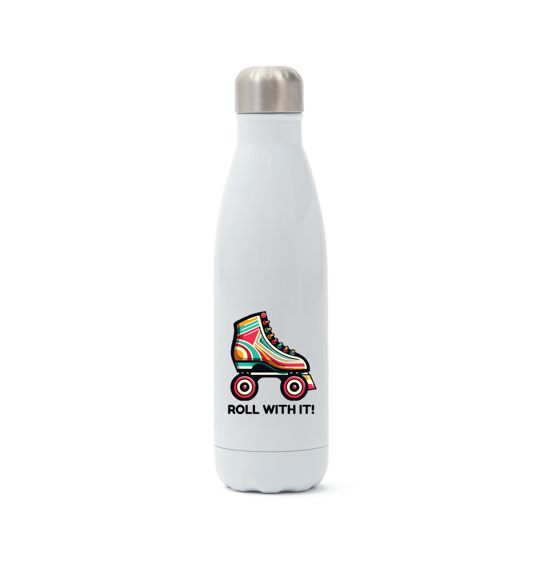 White Sample Stainless Steel Bottle