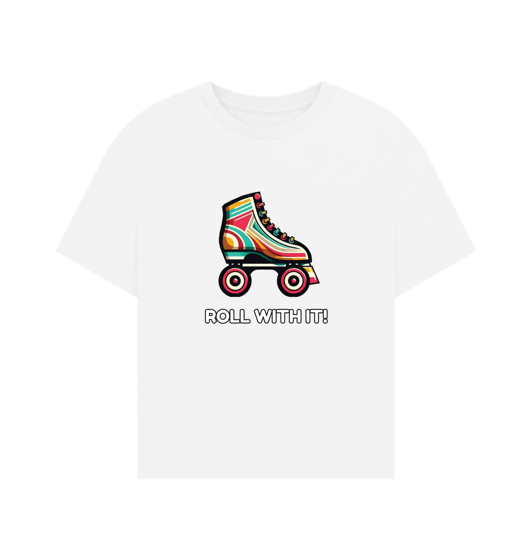 White Sample Women's Oversized Tee
