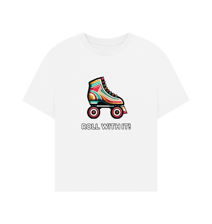 White Sample Women's Oversized Tee