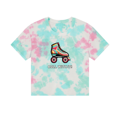 Pastel Tie Dye Sample Women's Boxy Tee