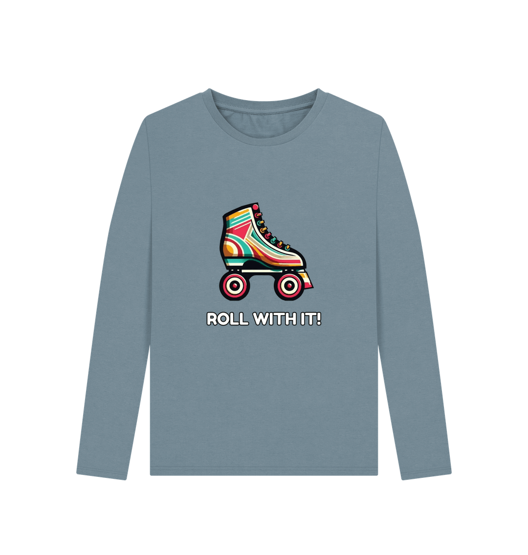 Stone Blue Sample Women's Long Sleeve T-shirt