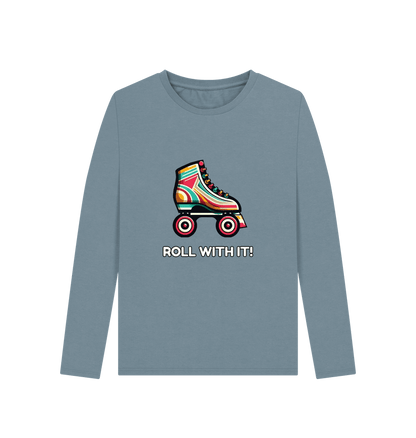 Stone Blue Sample Women's Long Sleeve T-shirt