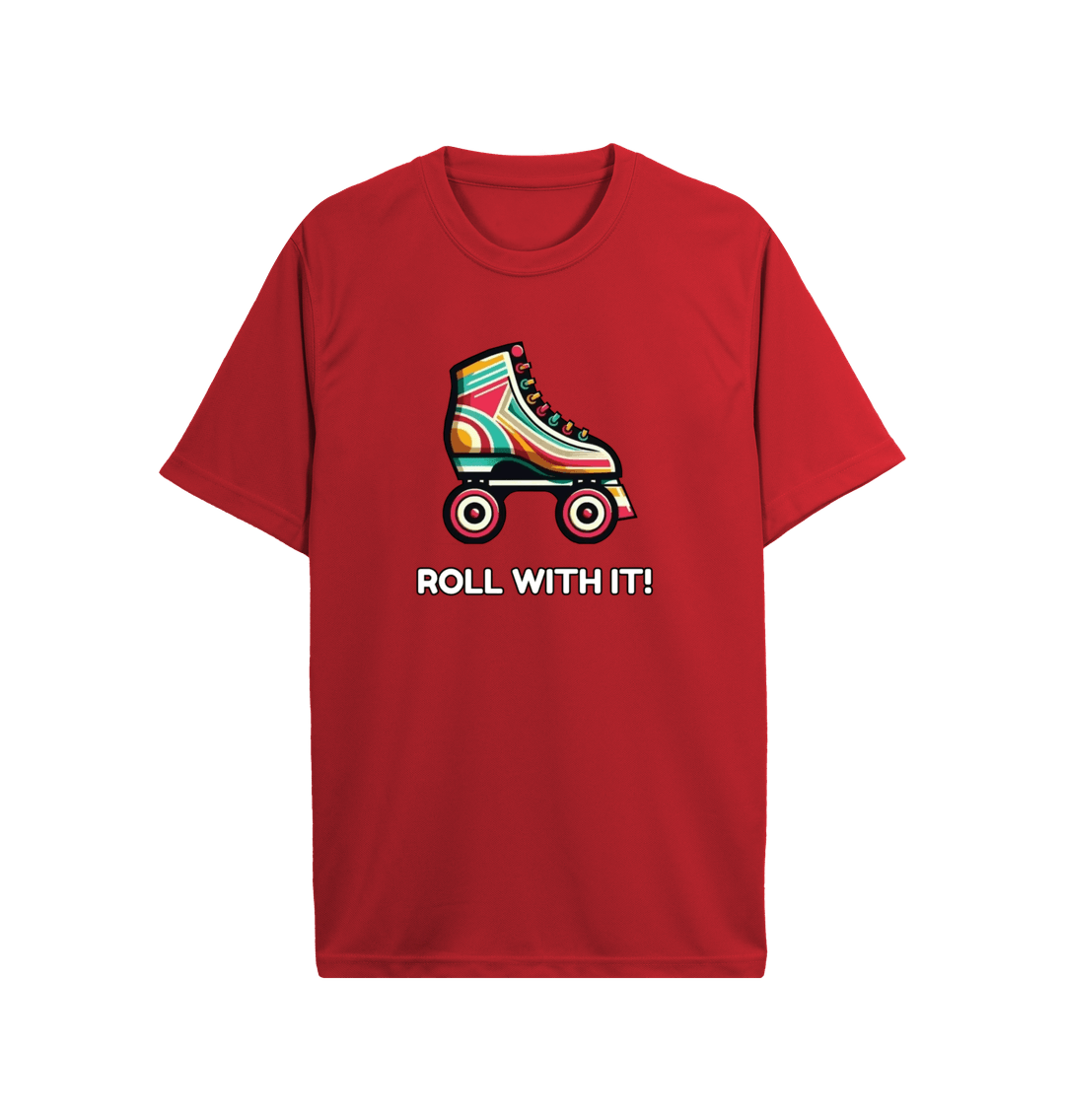 Fire Red Sample Men's Active T-Shirt