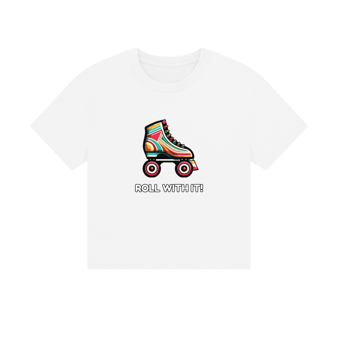 White Sample Women's Boxy Tee