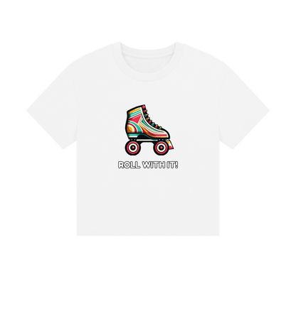 White Sample Women's Boxy Tee