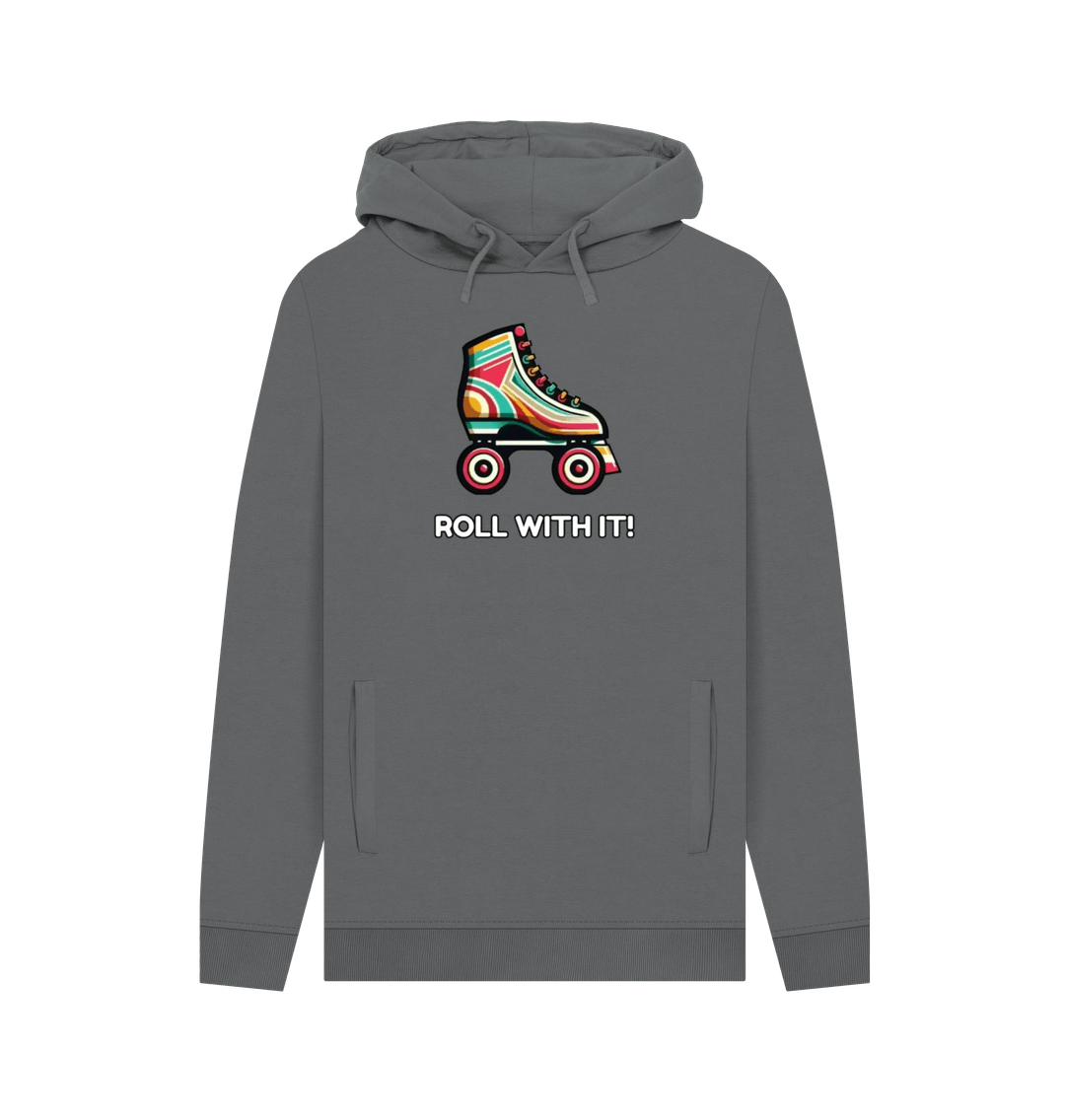 Slate Grey Sample Men's Pullover Hoodie