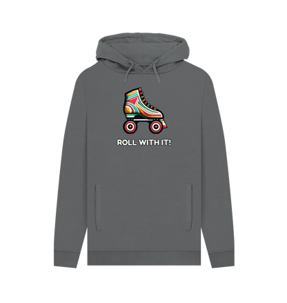 Slate Grey Sample Men's Pullover Hoodie