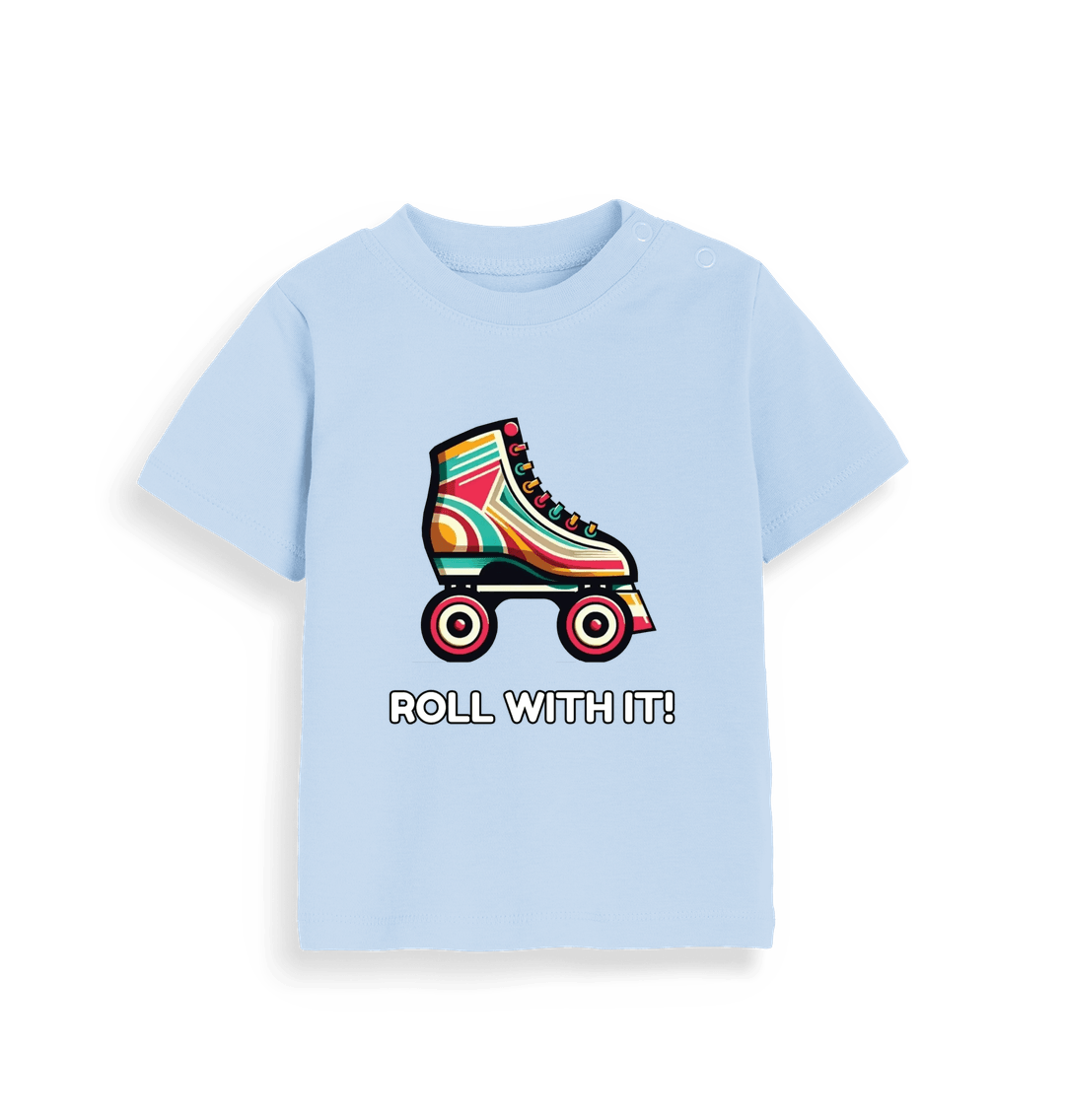 Dusty Blue Sample Baby T-Shirt