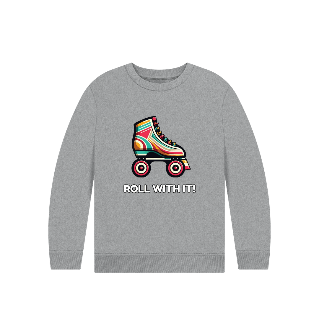 Athletic Grey Sample Kids' Organic Jumper
