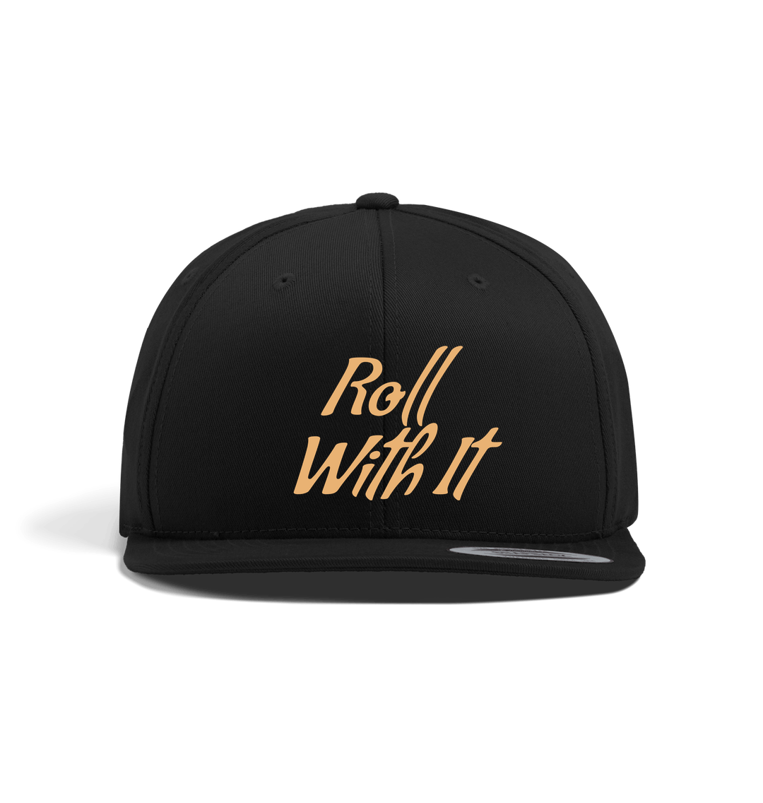 Black Sample Snapback Cap