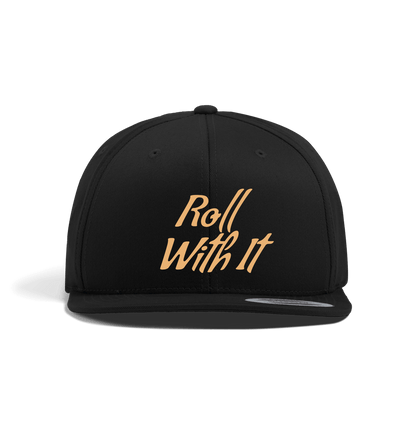Black Sample Snapback Cap