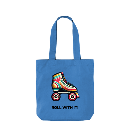 Cornflower Blue Sample Organic Twill Tote Bag