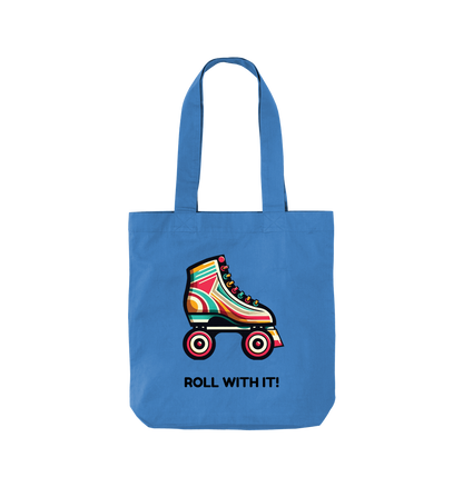 Cornflower Blue Printed Bag