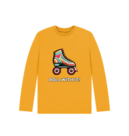 Mustard Sample Kids' Organic Long Sleeve T-shirt