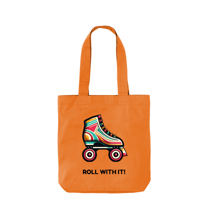 Orange Sample Organic Twill Tote Bag