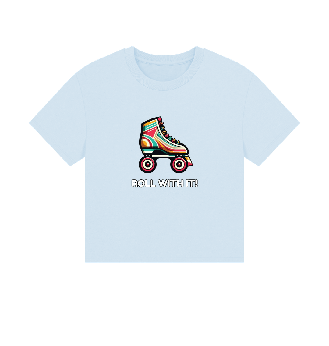 Sky Blue Sample Women's Boxy Tee