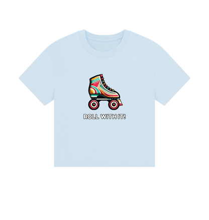Sky Blue Sample Women's Boxy Tee
