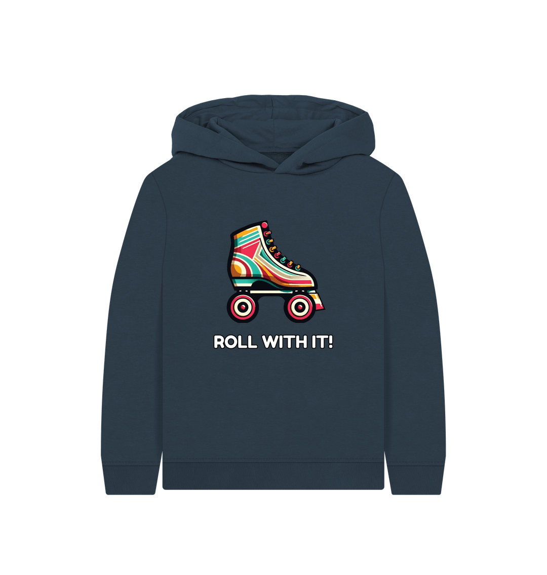 Navy Blue Sample Kids' Pullover Hoody