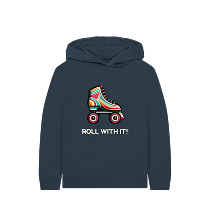 Navy Blue Sample Kids' Pullover Hoody