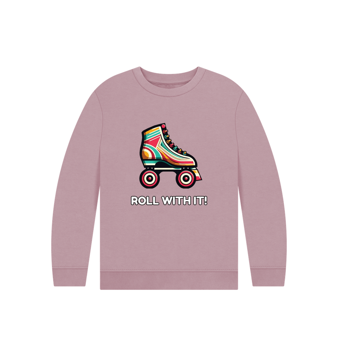 Mauve Sample Kids' Organic Jumper
