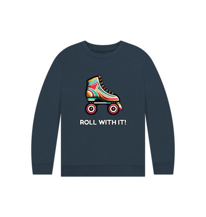 Navy Blue Sample Kids' Organic Jumper
