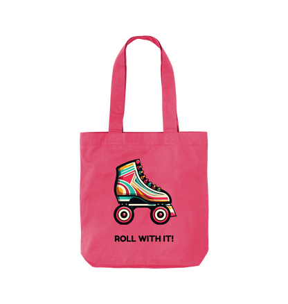 Raspberry Pink Sample Organic Twill Tote Bag