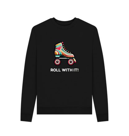 Black Sample Women's Crewneck Sweater