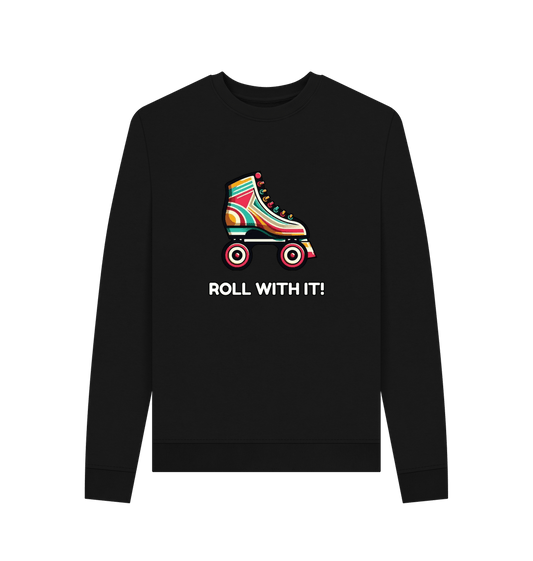 Black Sample Women's Crewneck Sweater