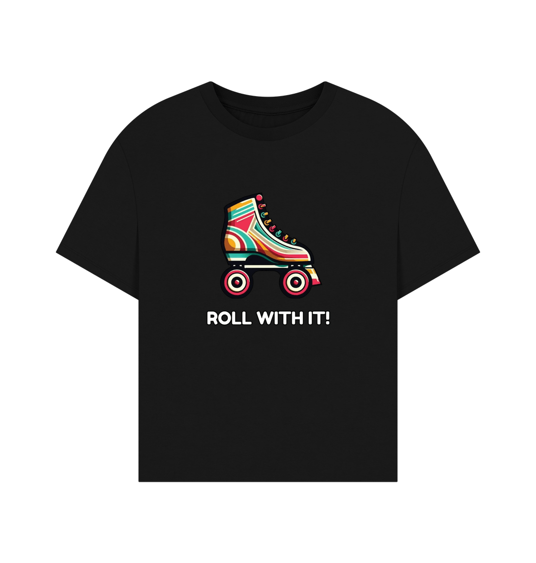Black Sample Women's Oversized Tee