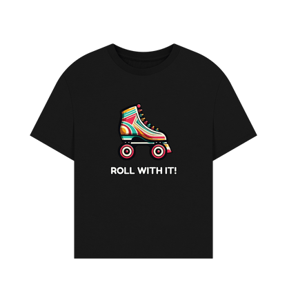Black Sample Women's Oversized Tee