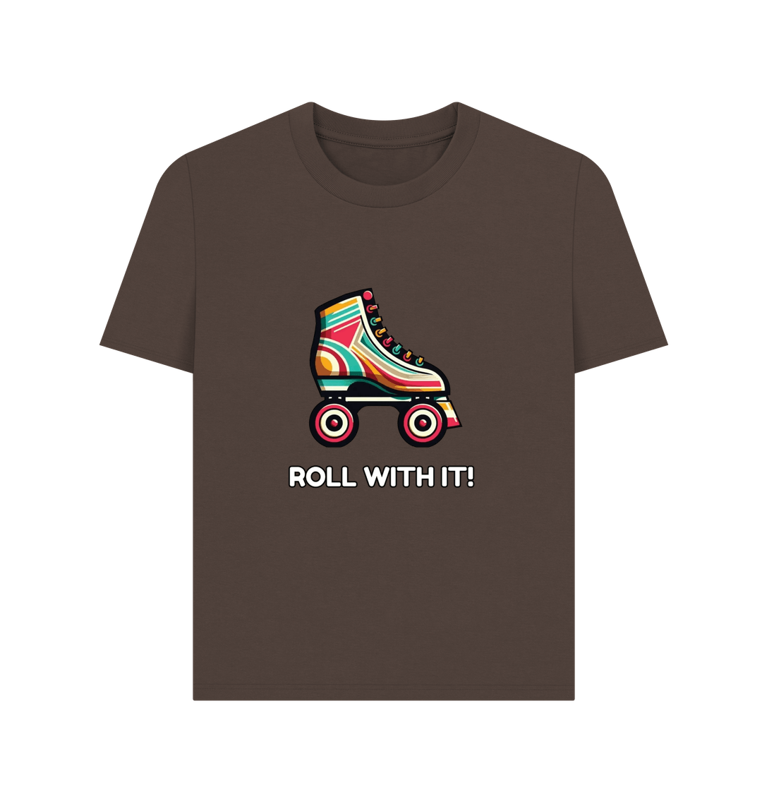 Chocolate Sample Women's Plain T-shirt