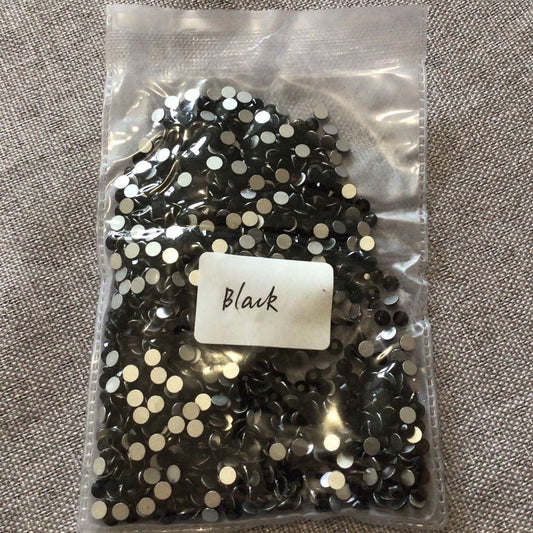 Black - SS16 Non Hotfix Crystal Rhinestone Gems 1440pcs