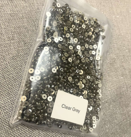 Clear Grey - SS16 Drilled Sew On Crystal Rhinestone Gems 1440pcs