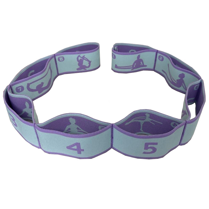 Skating Resistance Bands - Turquoise & Purple