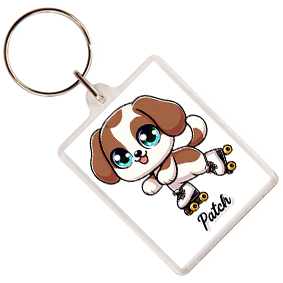 RollStart Character Keyring (Dog)
