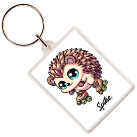 RollStart Character Keyring (Hedgehog)