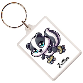 RollStart Character Keyring (Badger)
