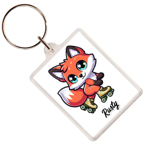 RollStart Character Keyring (Fox)