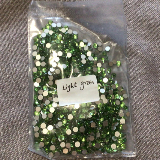 Light Green - SS16 Non Hotfix Crystal Rhinestone Gems 1440pcs