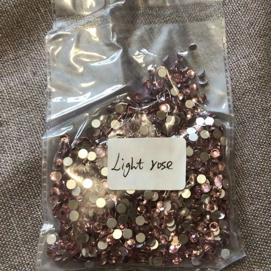 Light Rose - SS16 Non Hotfix Crystal Rhinestone Gems 1440pcs