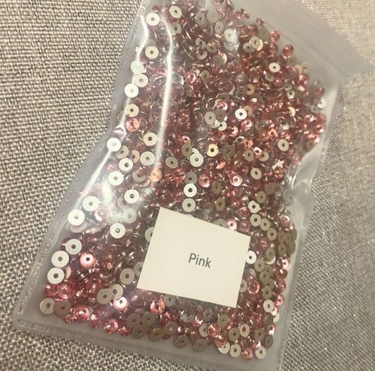 Pink - SS16 Drilled Sew On Crystal Rhinestone Gems 1440pcs