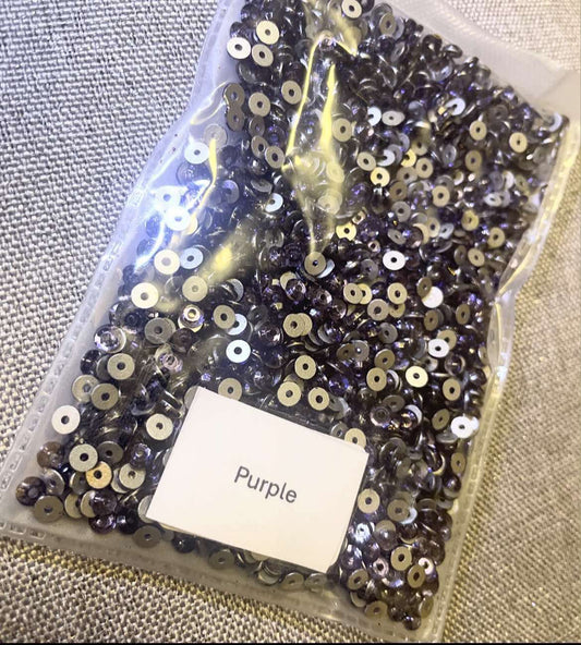 Purple - SS16 Drilled Sew On Crystal Rhinestone Gems 1440pcs