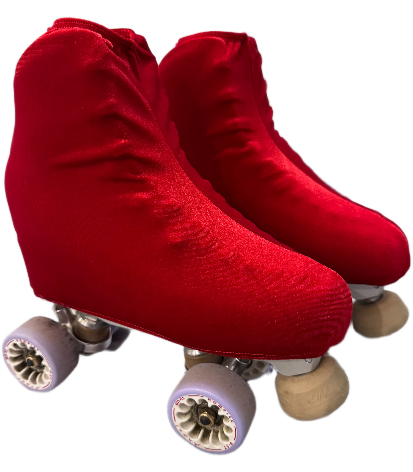 Red Velvet Boot Covers