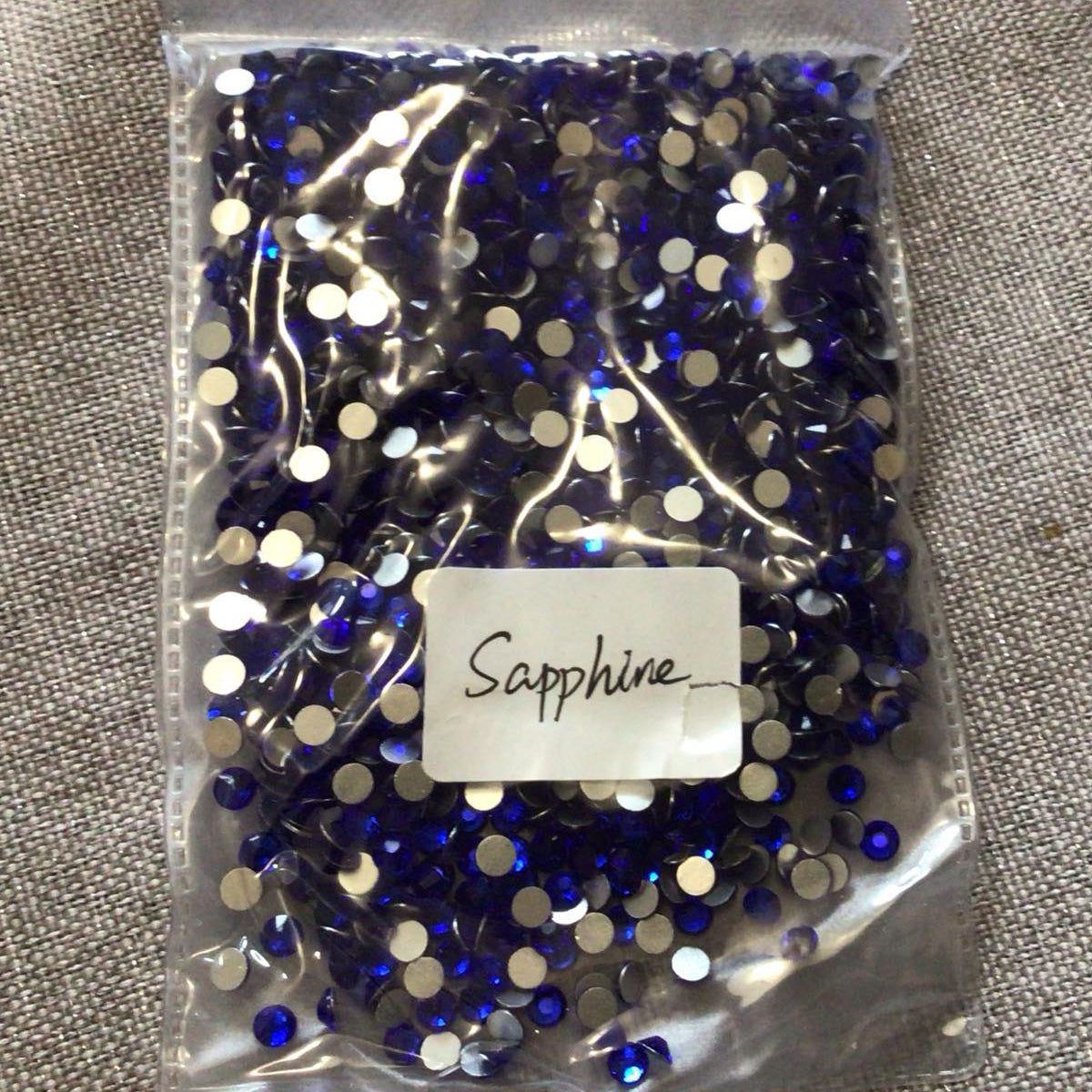 Sapphire - SS16 Non Hotfix Crystal Rhinestone Gems 1440pcs