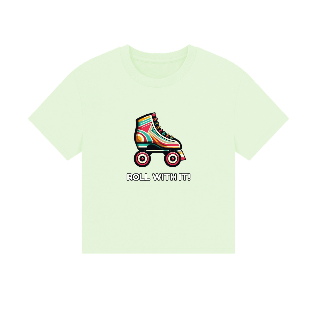 Pastel Green Sample Women's Boxy Tee