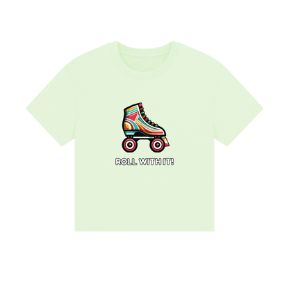 Pastel Green Sample Women's Boxy Tee