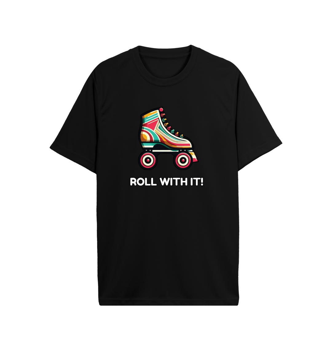 Jet Black Printed T-shirt