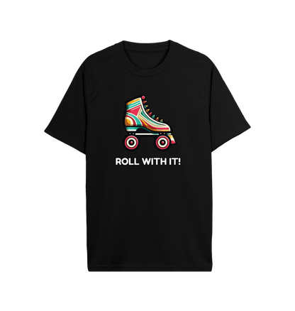 Jet Black Printed T-shirt