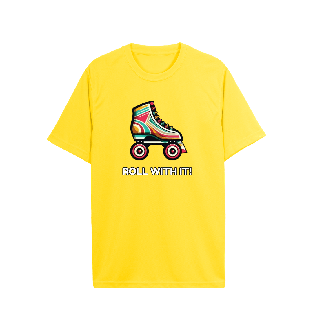 Sun Yellow Sample Men's Active T-Shirt